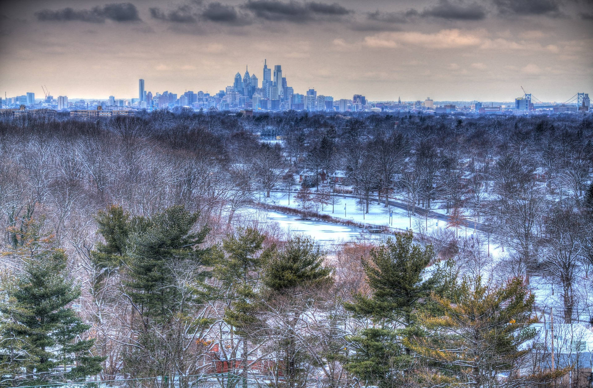 Philadelphia City Winter