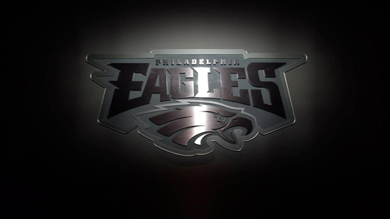 Papelde Parede Do Philadelphia Eagles Com Logo Preto. Papel de Parede
