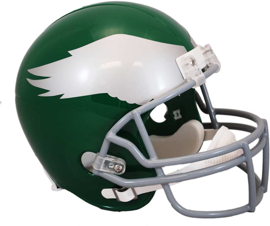 Philadelphia Eagles Football Helmet PNG