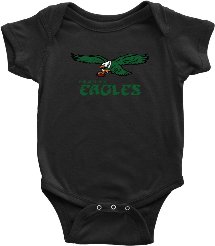 Philadelphia Eagles Infant Bodysuit PNG