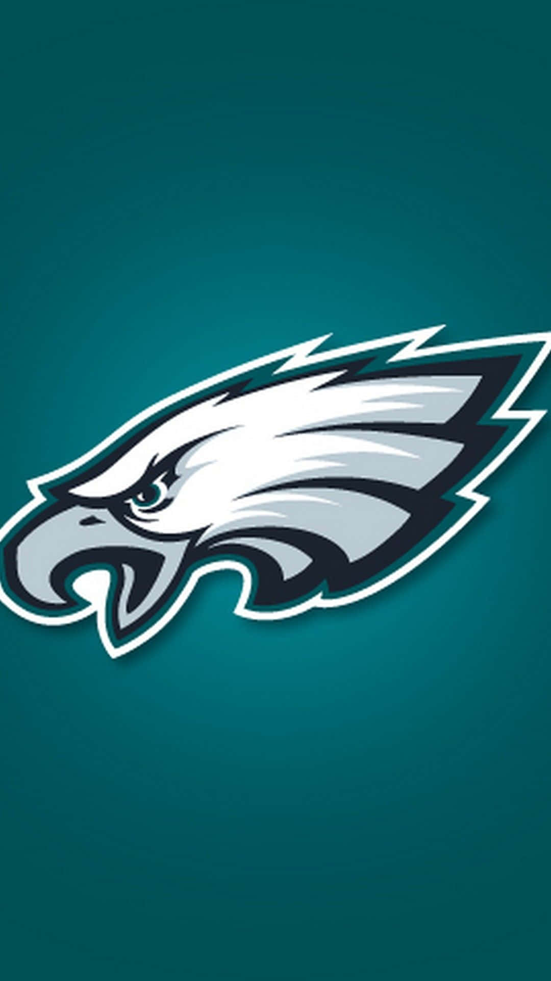 ¡séparte Del Equipo De Los Philadelphia Eagles Con El Fondo Oficial Para Iphone! Fondo de pantalla