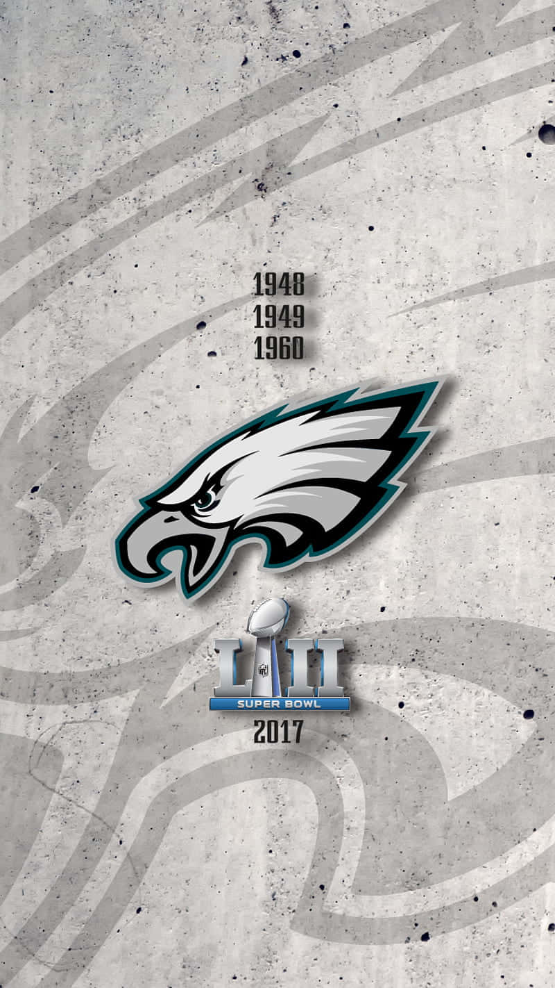 Fåden Officiella Philadelphia Eagles Iphone-bakgrundsbilden. Wallpaper
