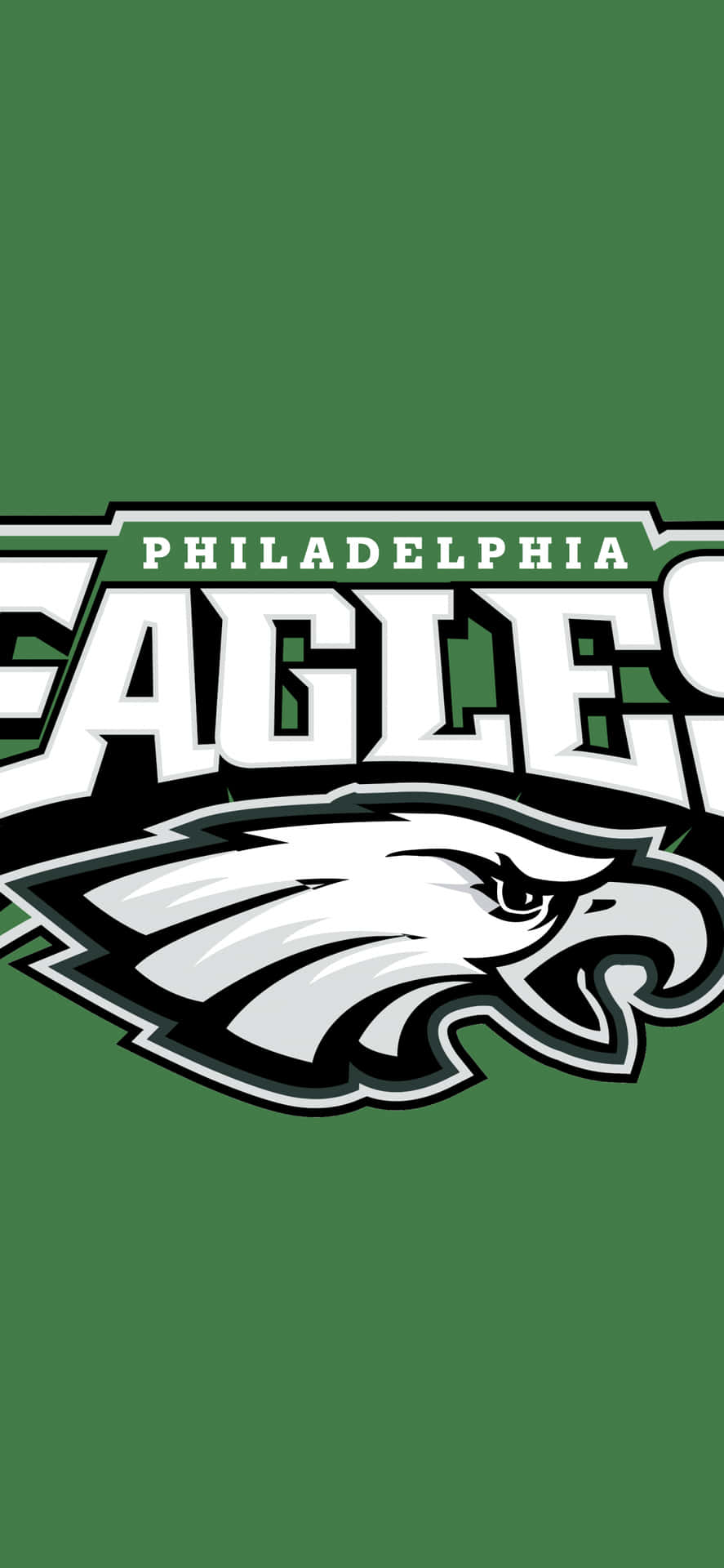 Fliegeeagles Fliege Mit Einem Philadelphia Eagles Iphone Wallpaper