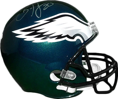 Philadelphia Eagles Signed Helmet PNG