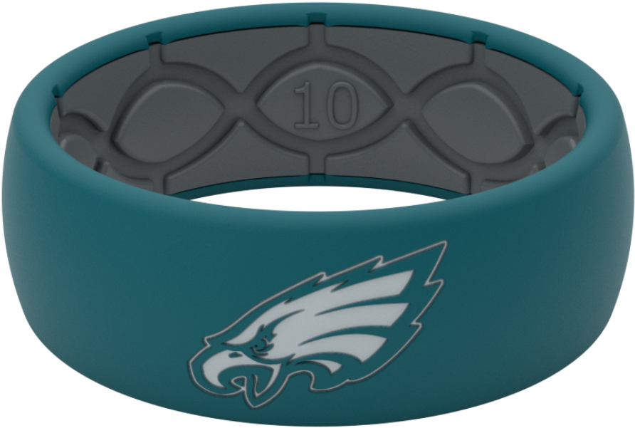 Philadelphia Eagles Silicone Ring PNG