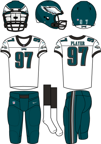 Philadelphia Eagles Uniform Concept PNG