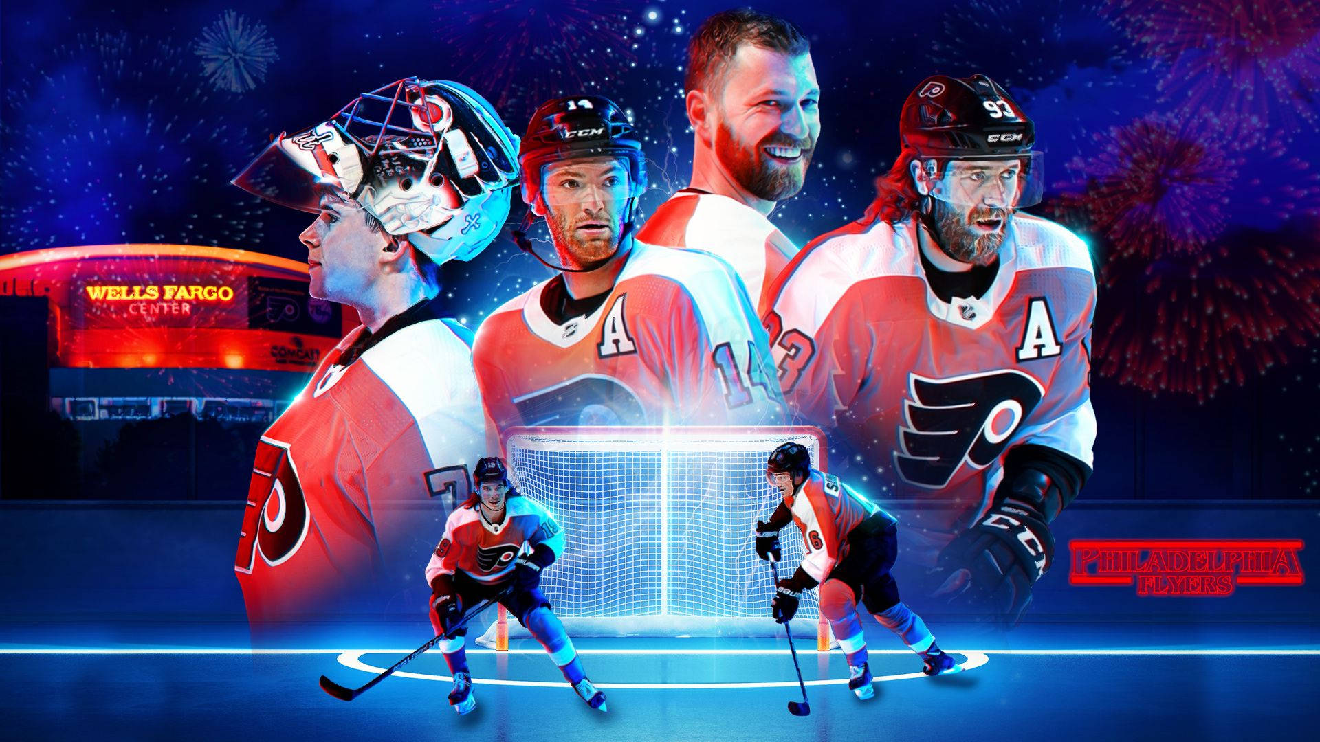 Philadelphia Flyers Ice Hockey Team Wallpaper