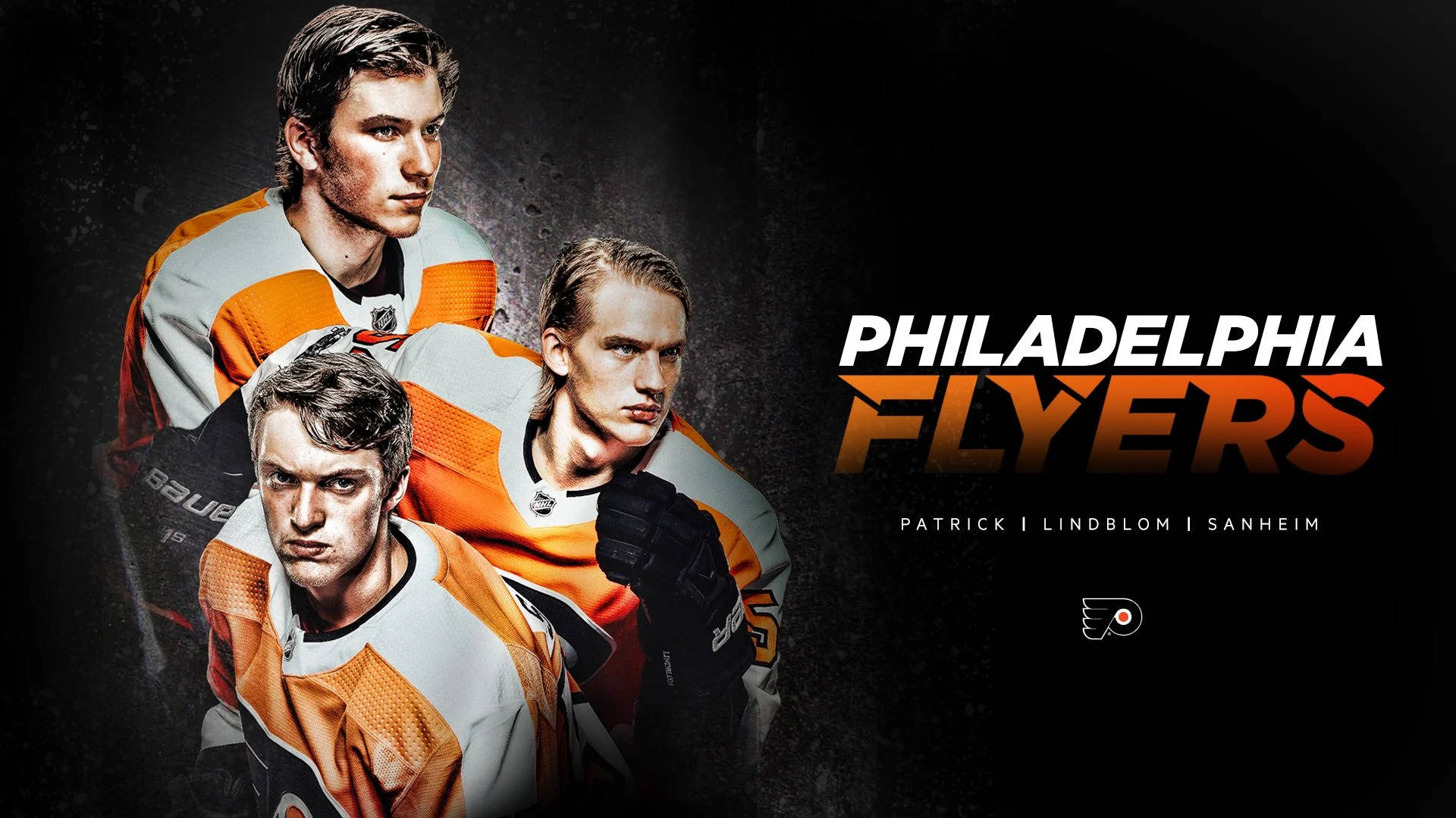 Philadelphia Flyers Trio Wallpaper