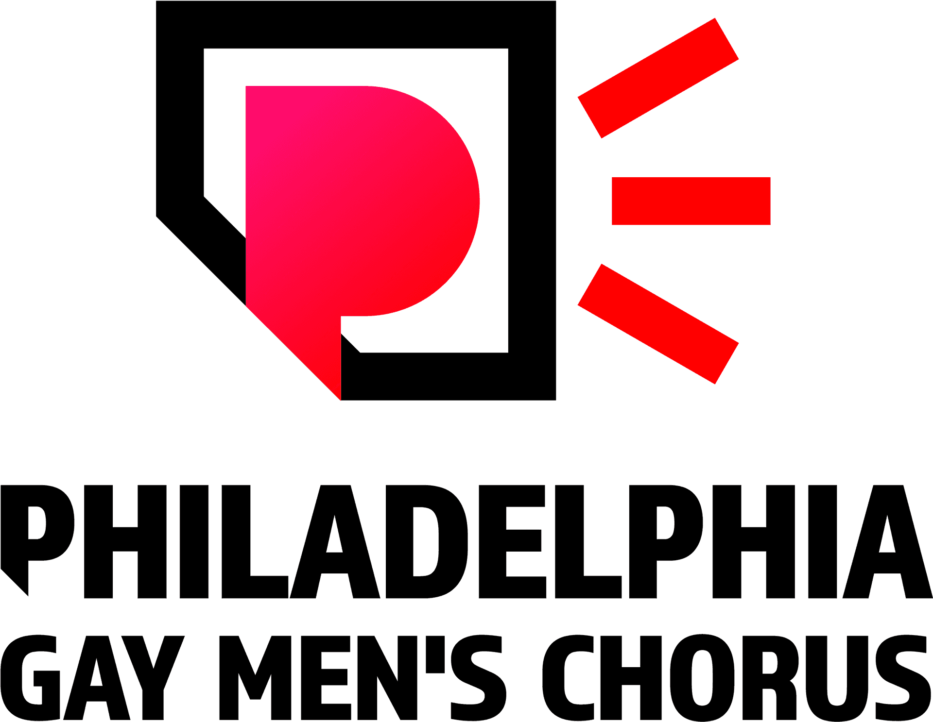 Philadelphia Gay Mens Chorus Logo PNG