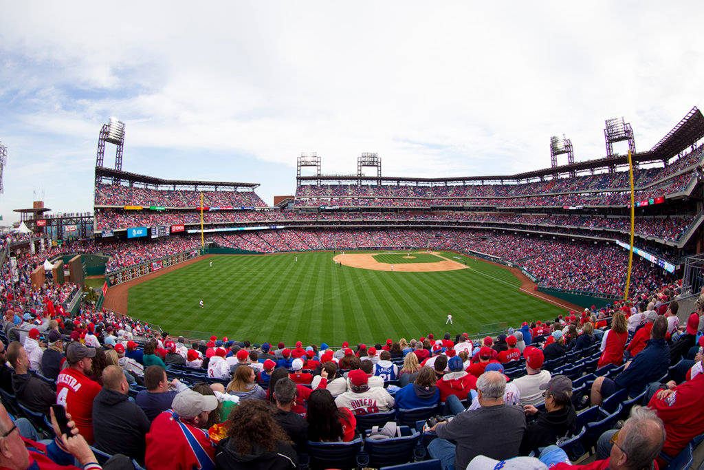 Philadelphia Phillies Crowd Stadium