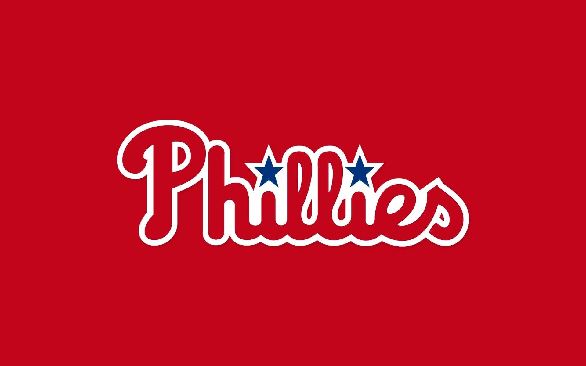 Philadelphia Phillies Word Mark Wallpaper