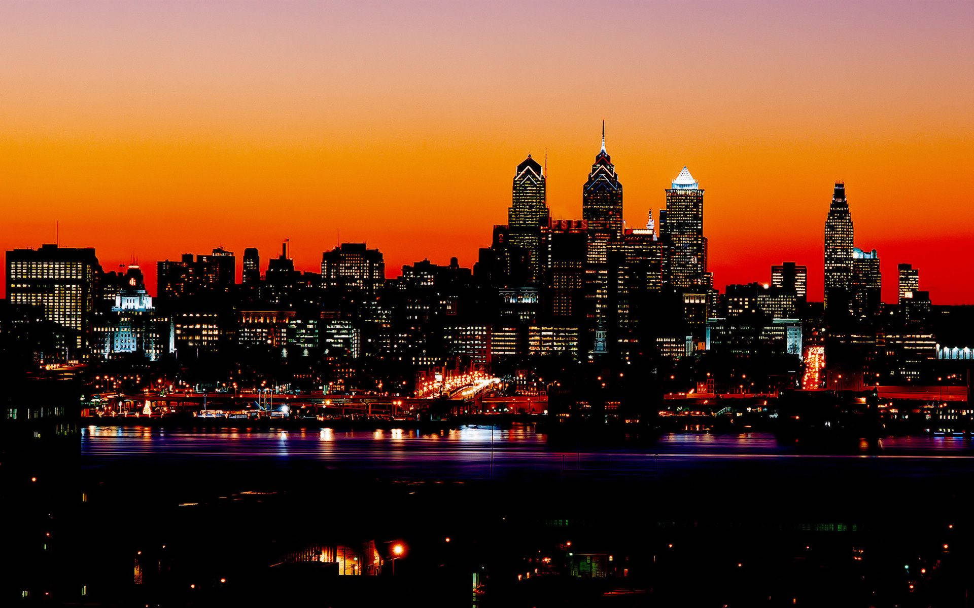 Philadelphia Sunset Ombre