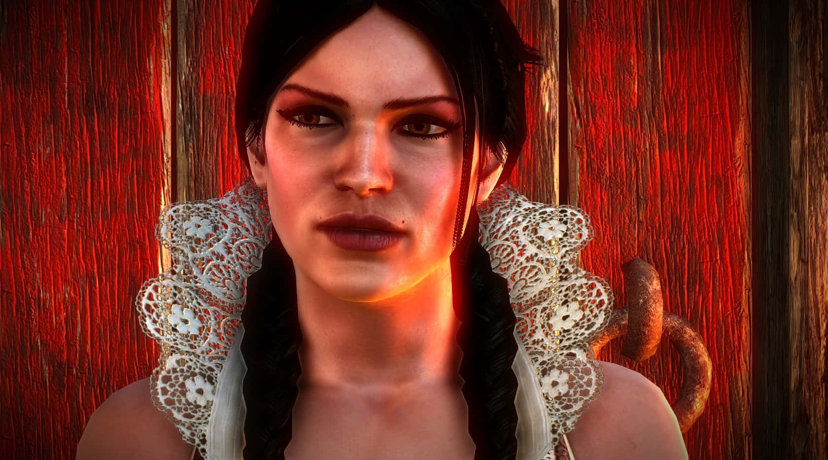 Philippa Eilhart, The Master Sorceress Of Redania In Action Wallpaper