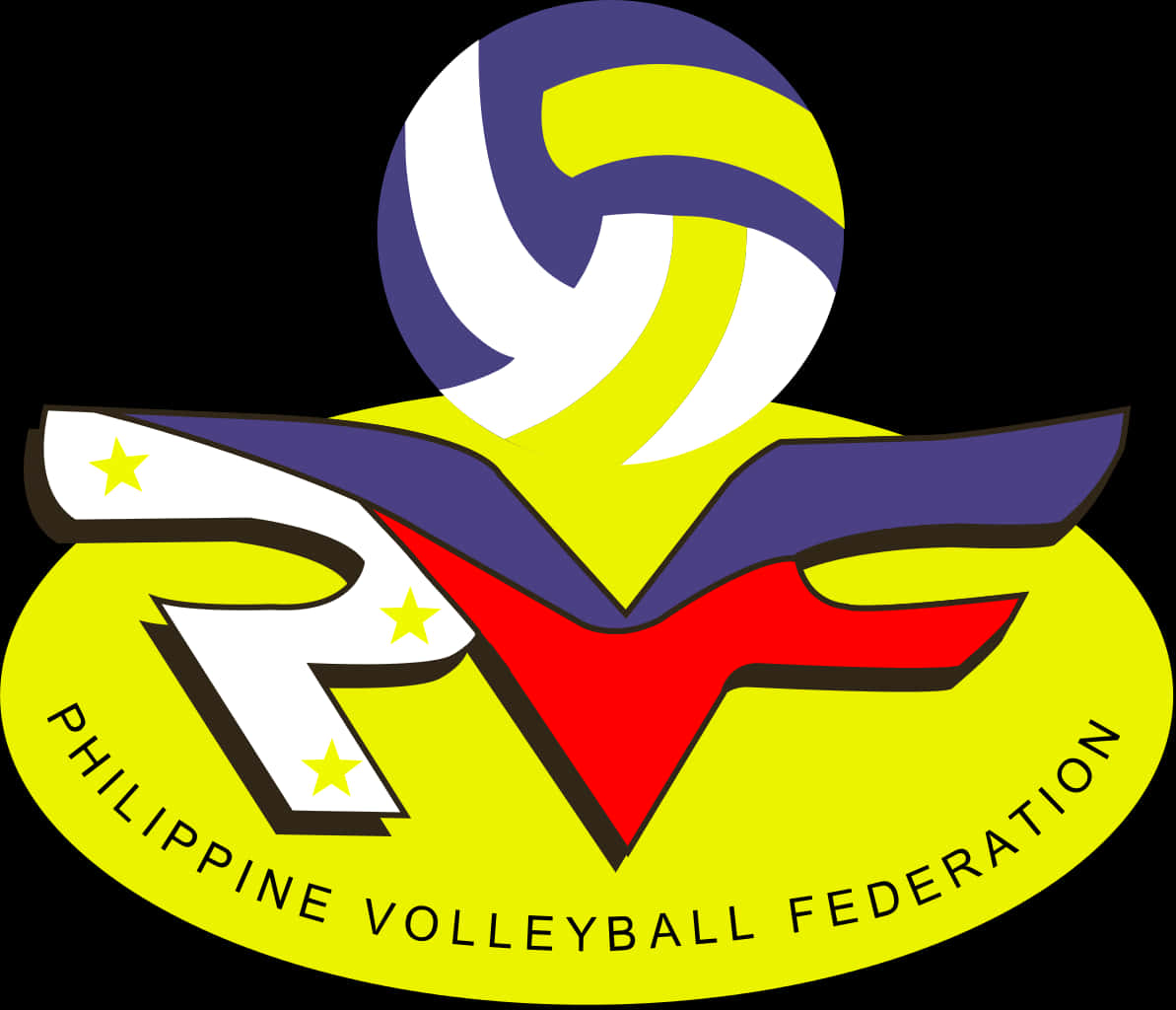 Philippine Volleyball Federation Logo PNG