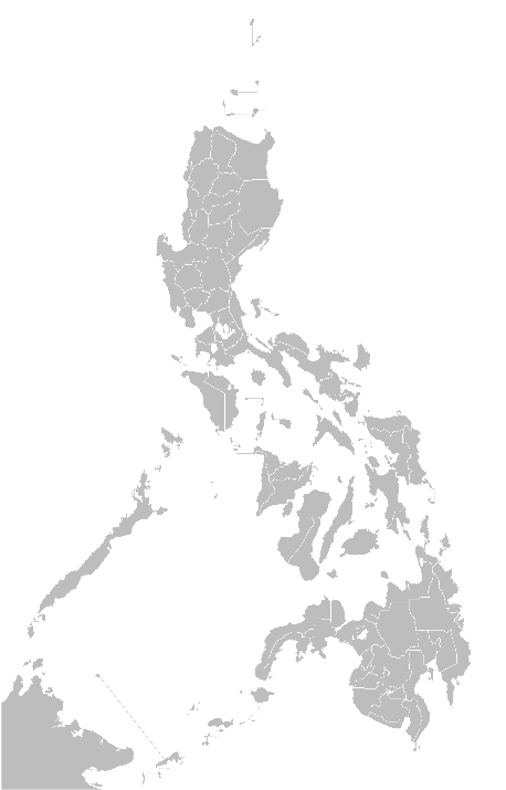 Philippines Administrative Divisions Map PNG