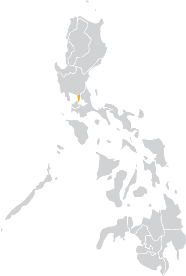Philippines Map Highlighted Region PNG