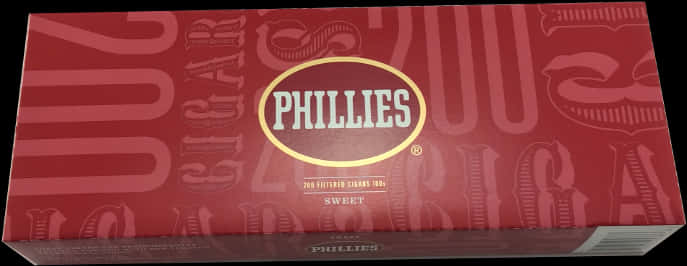 Phillies Blunt Cigar Box PNG