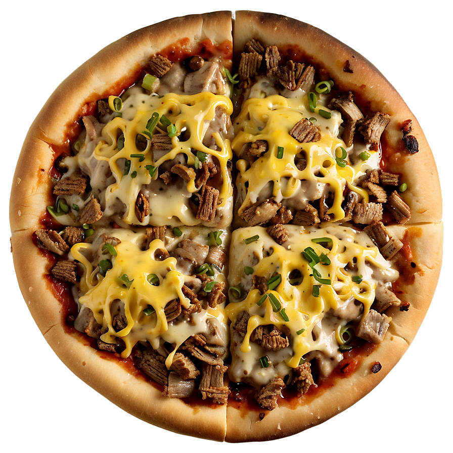 Philly Cheese Steak Pizza Png Guo86 PNG