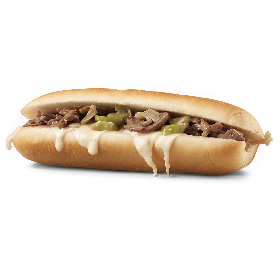 Philly Cheesesteak Sandwich Png Lfk94 PNG