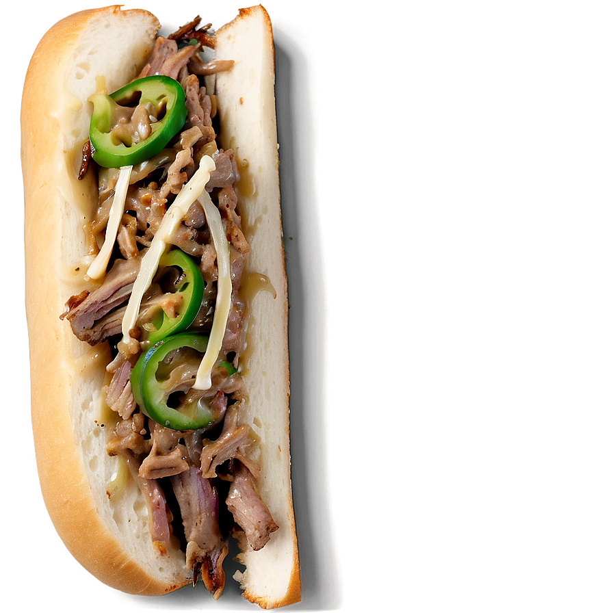 Philly Cheesesteak Sandwich Png Phf87 PNG