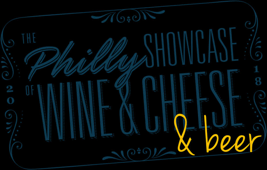 Philly Wine Cheese Beer Showcase Event PNG