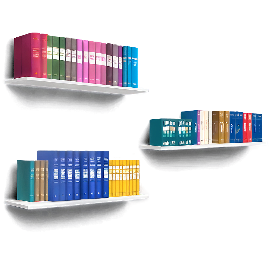 Philosophy Books On Shelf Png Byw56 PNG