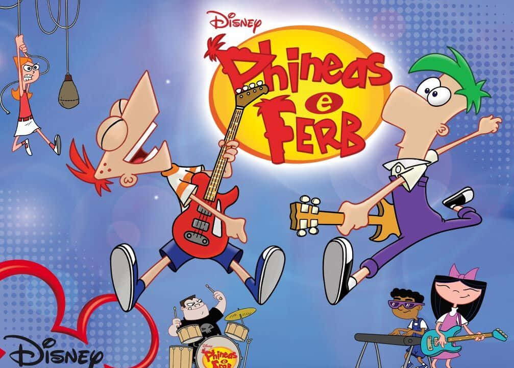Phineas and Ferb embark on another thrilling adventure under a sunny sky