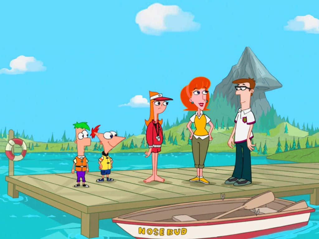 Phineas and Ferb with Perry the Platypus - Adventure Awaits!