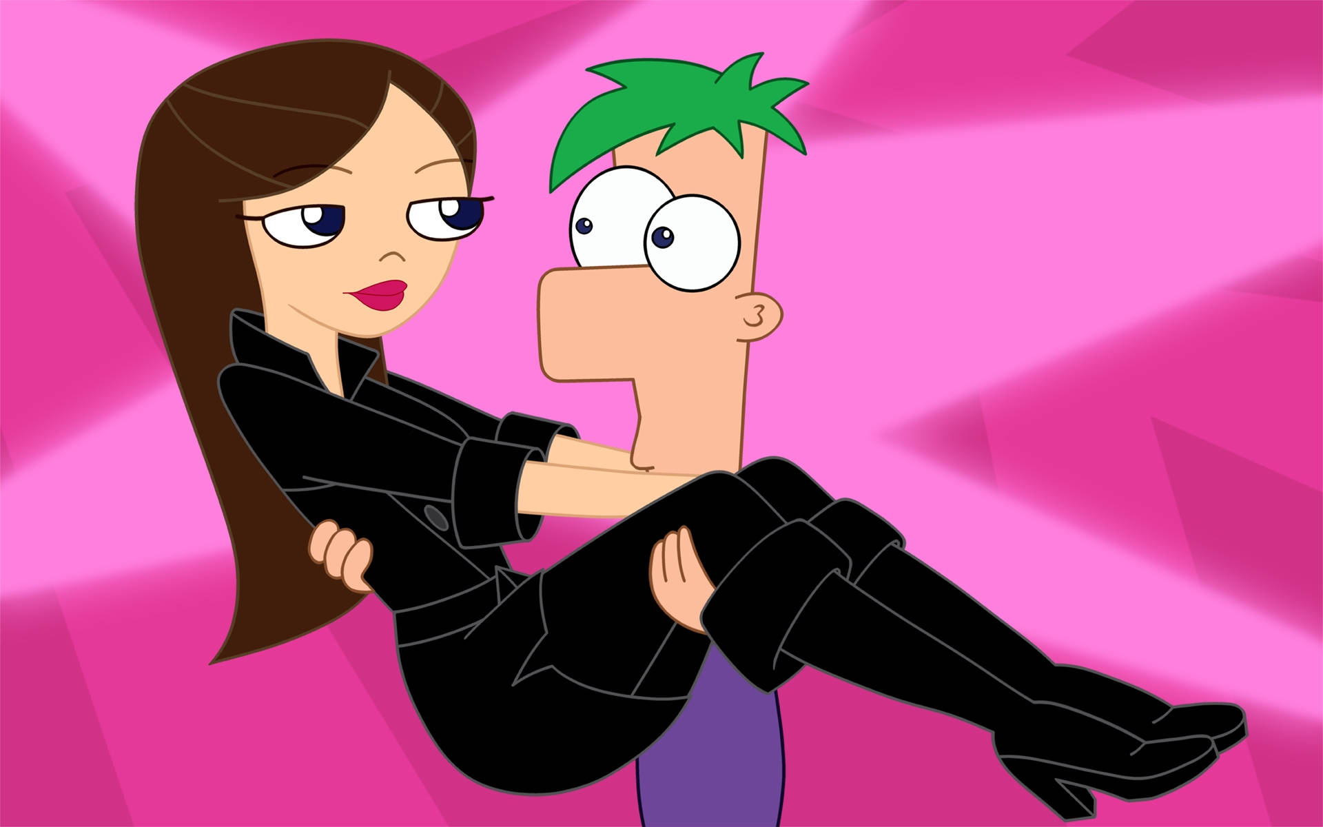 Scarica lo sfondo del Phineas E Ferb Vanessa | Wallpapers.com