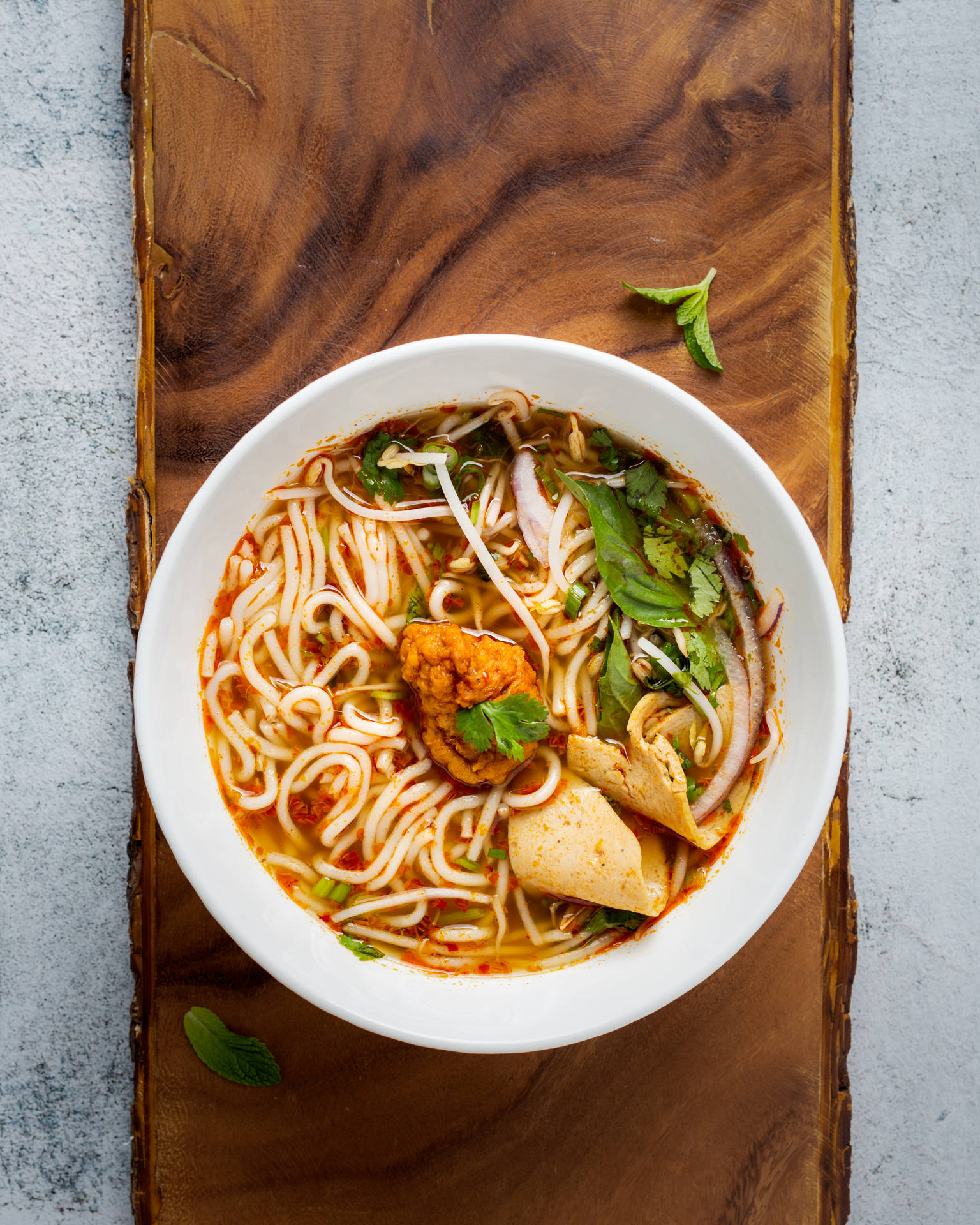 Pho Spicy Red Broth Wallpaper