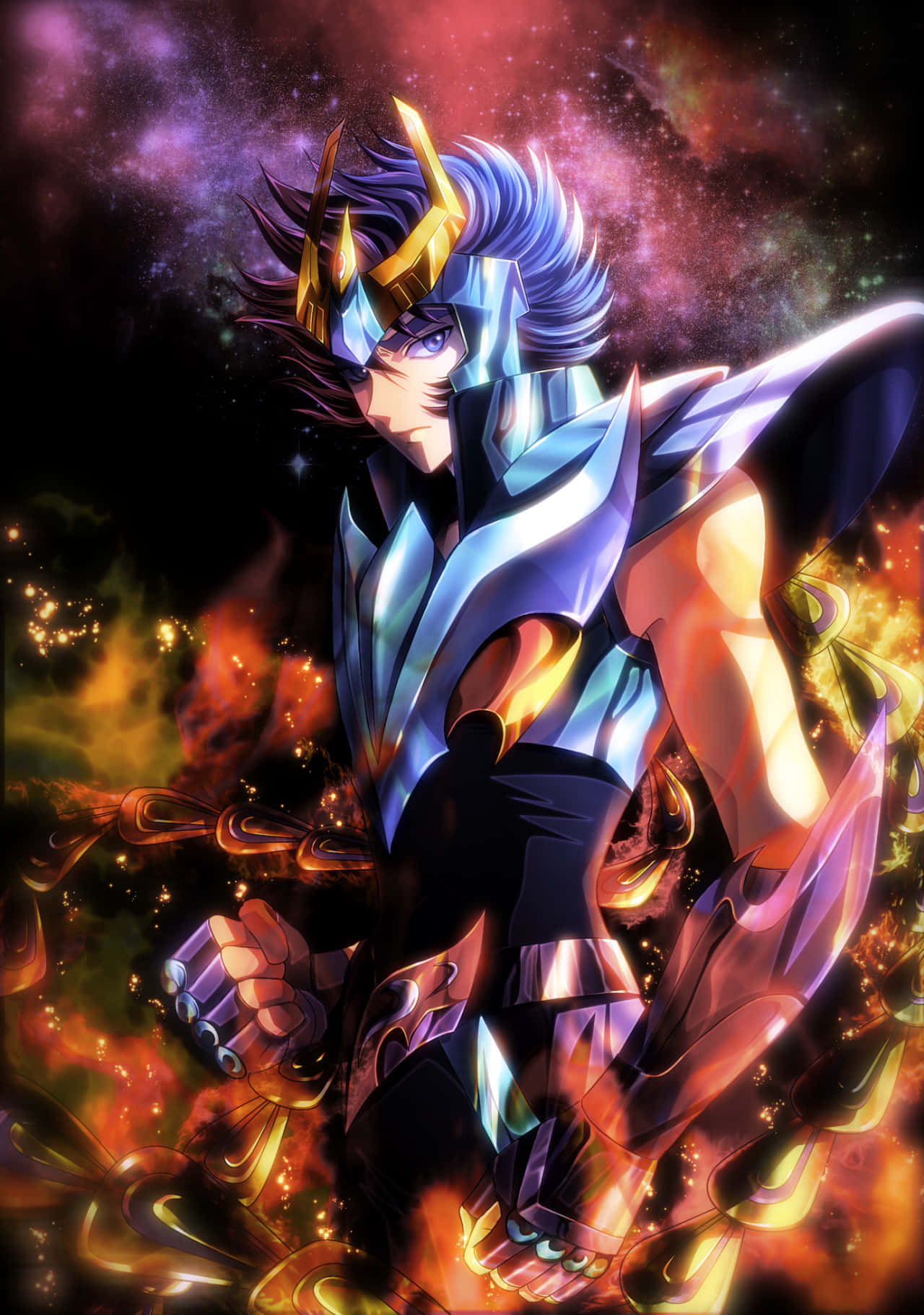 Phoenix Ikki Api Kebangkitan Wallpaper