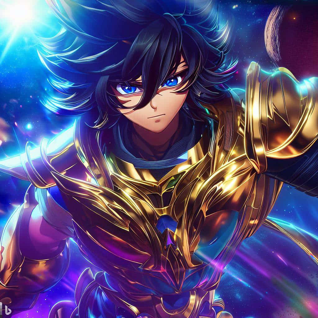 Phoenix Ikki Dalam Cosmic Blaze Wallpaper