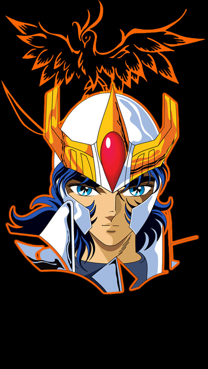 Phoenix Ikki Potret Saint Seiya Wallpaper