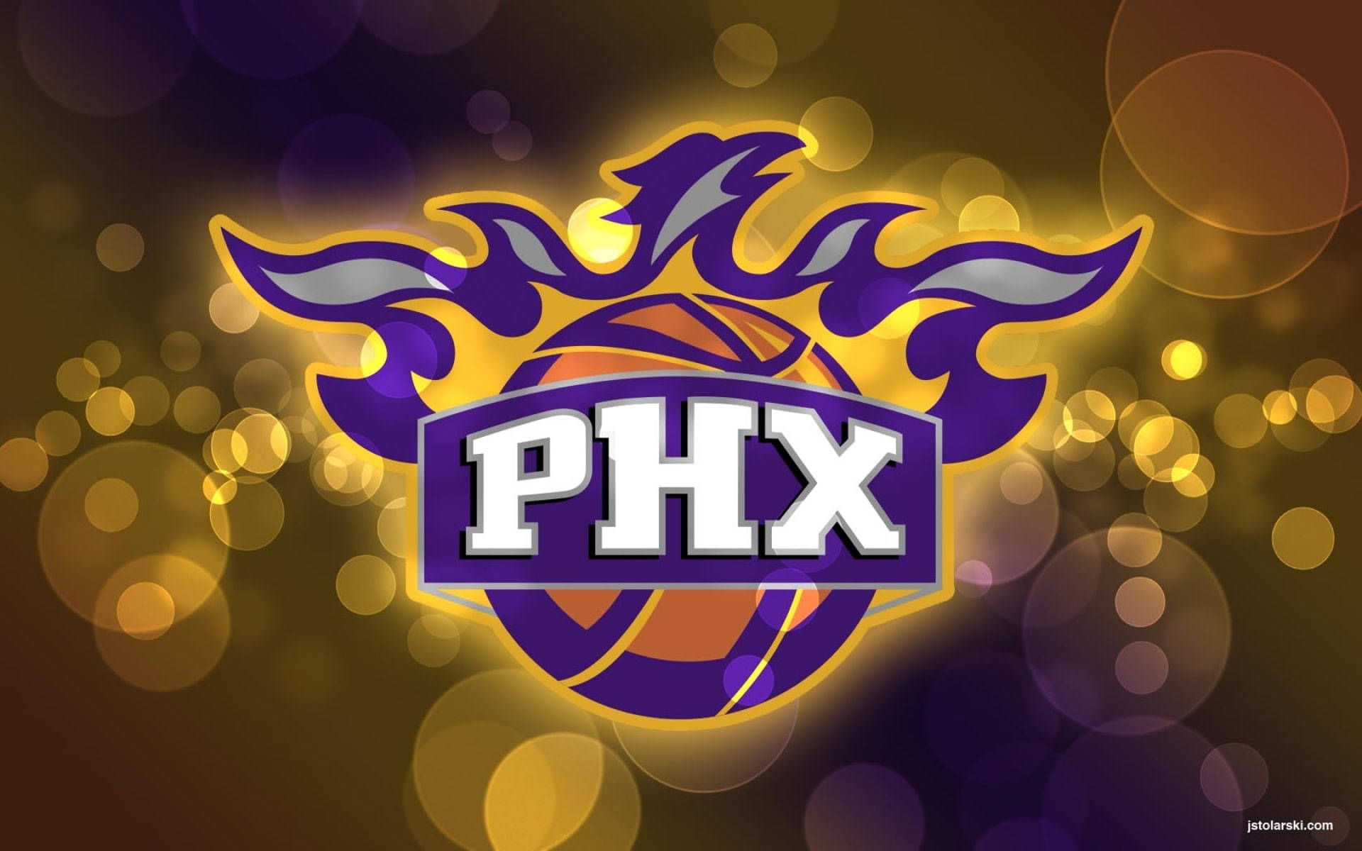 Phoenix Suns Basketball Action Wallpaper