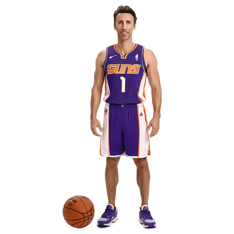 Phoenix Suns Star Steve Nash Png Hsk13 PNG