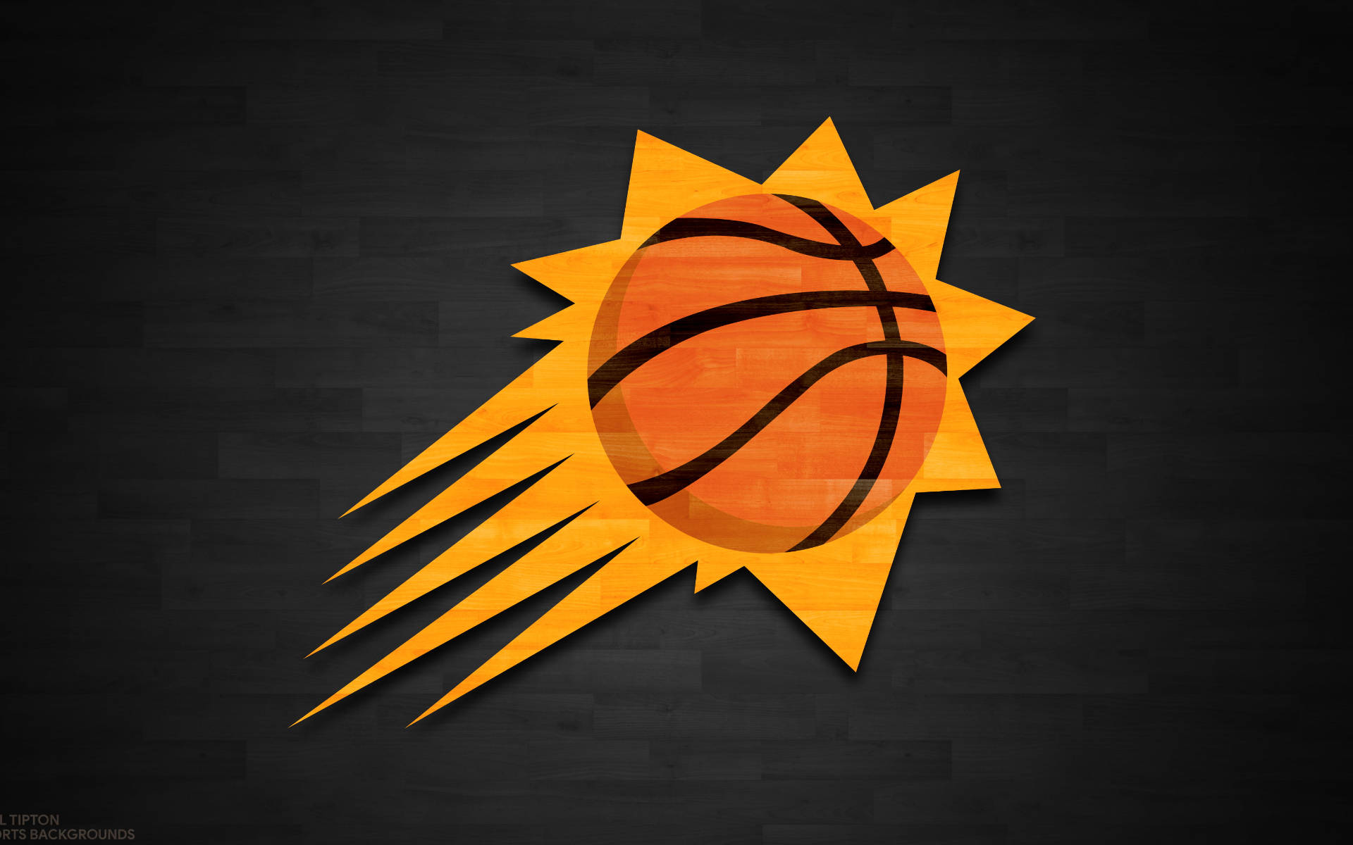 Phoenix Suns Team In Action Wallpaper