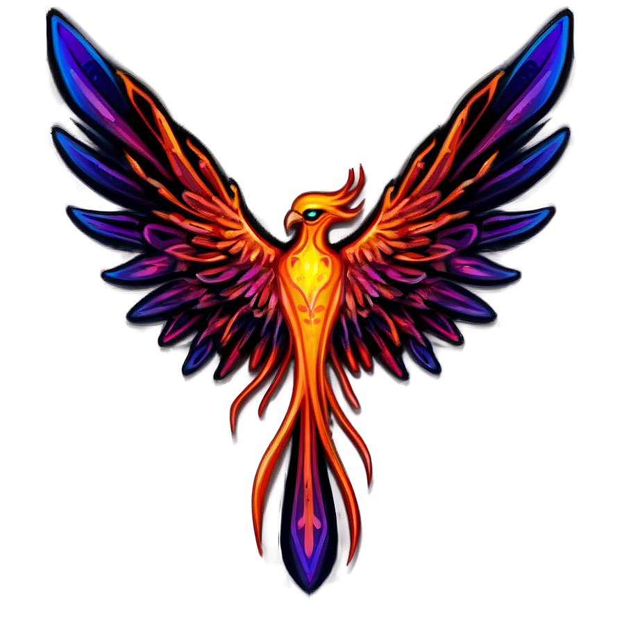 Phoenix Wing Pattern Png Yel89 PNG