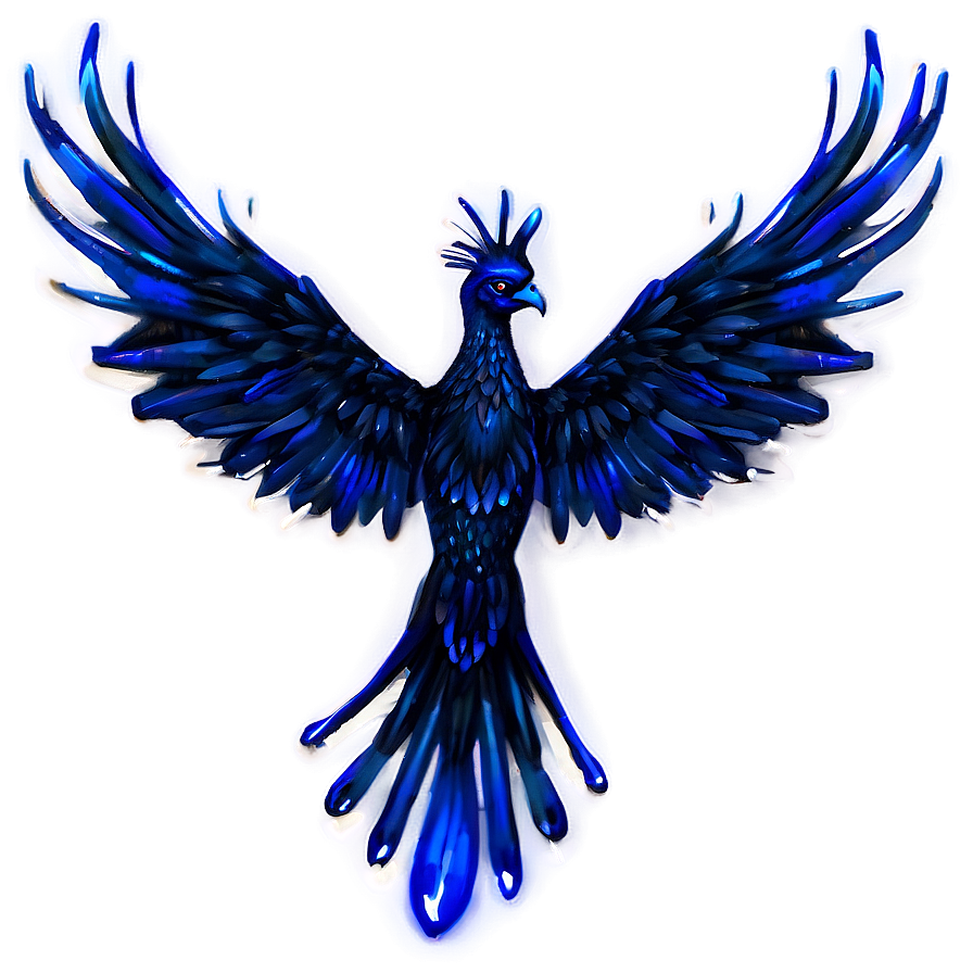 Phoenix With Open Wings Png Stw PNG