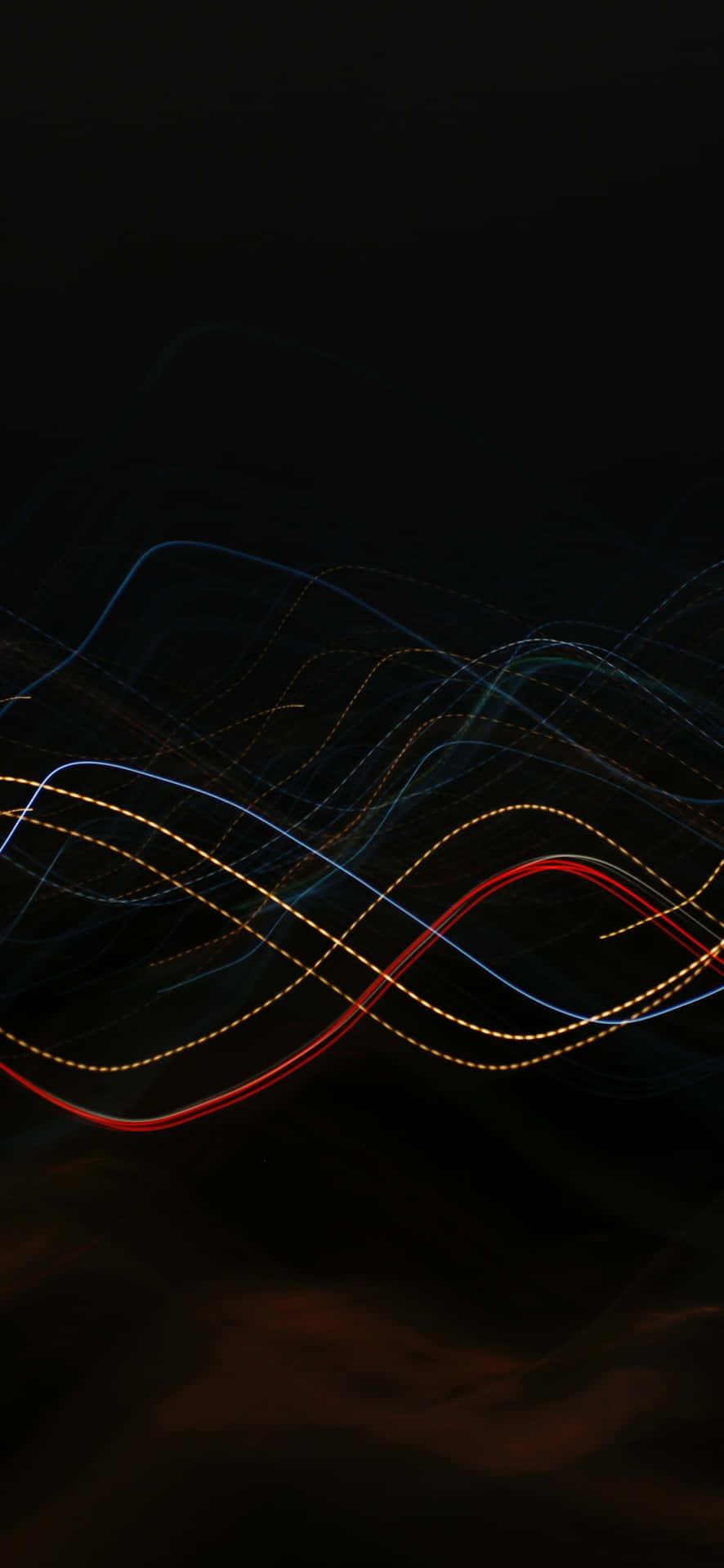 Abstract Line Waves Phone Background