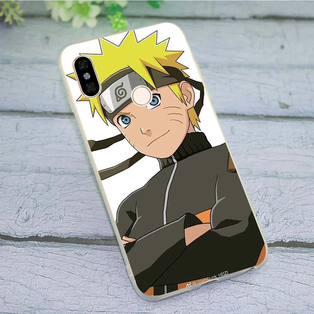 Mobilskalmed Leende Naruto-bild.