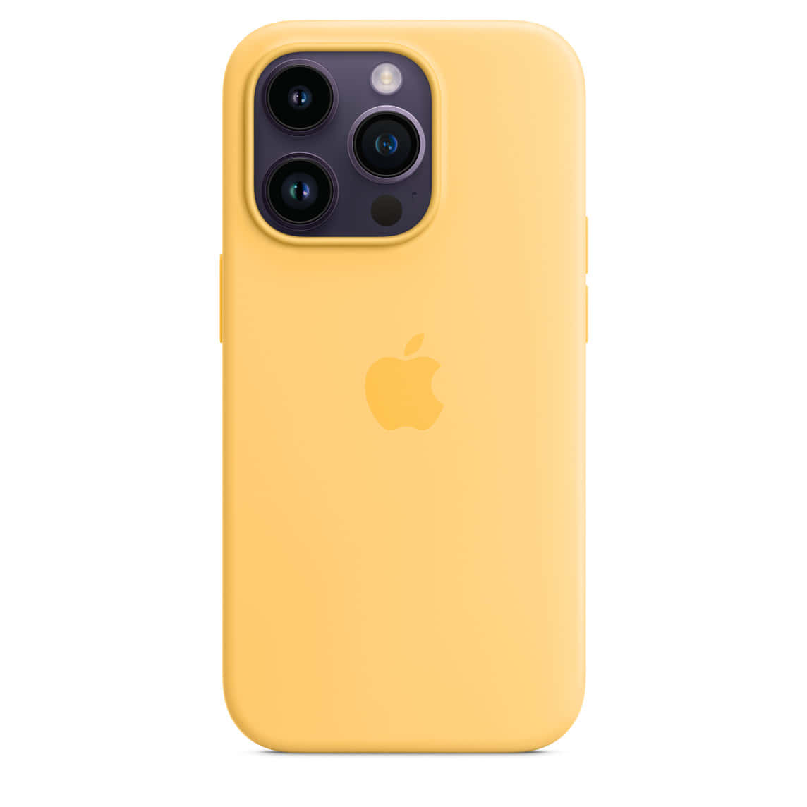 Handyhüllein Einfarbigem Orange, Iphone-hülle Mit Bild