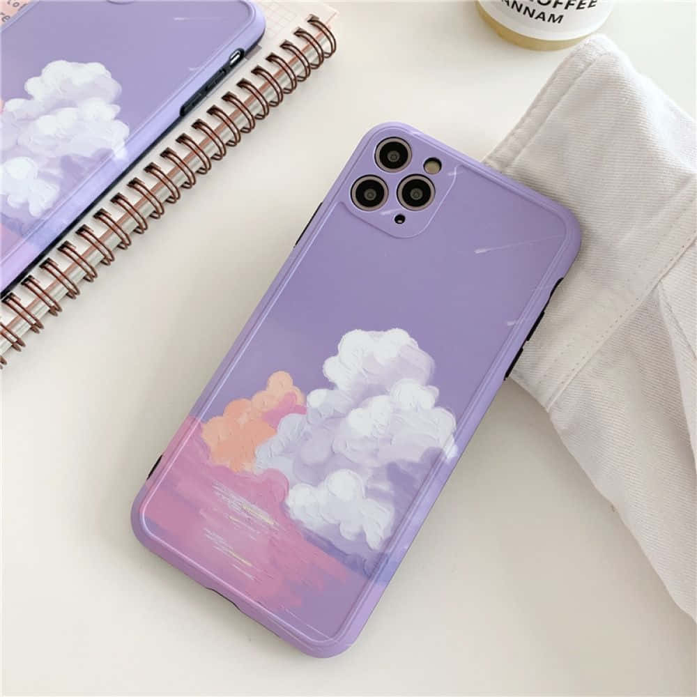 Phone Case Clouds Watercolor Picture