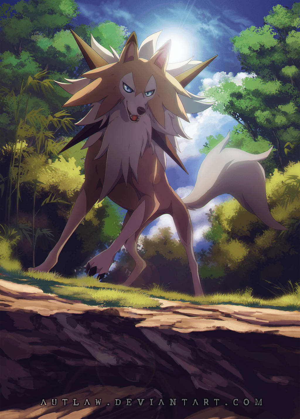 Lycanroc Dusk Form by All0412