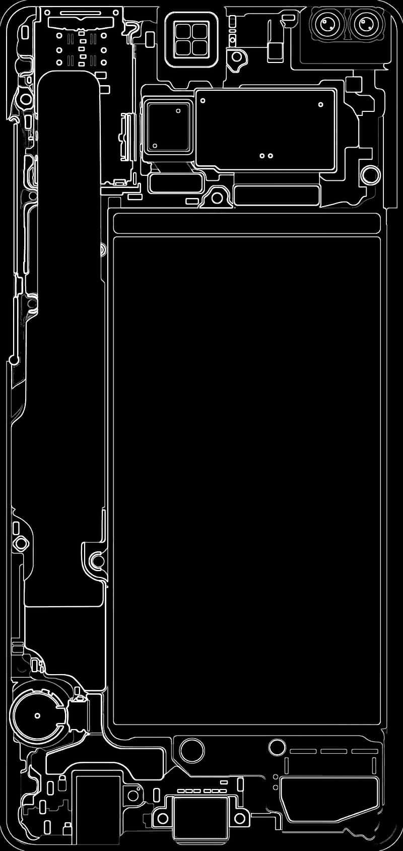 Phone Inside: The Inner Workings of Your Device Wallpaper