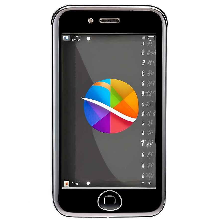 Phone Mockup With Apps Png 30 PNG