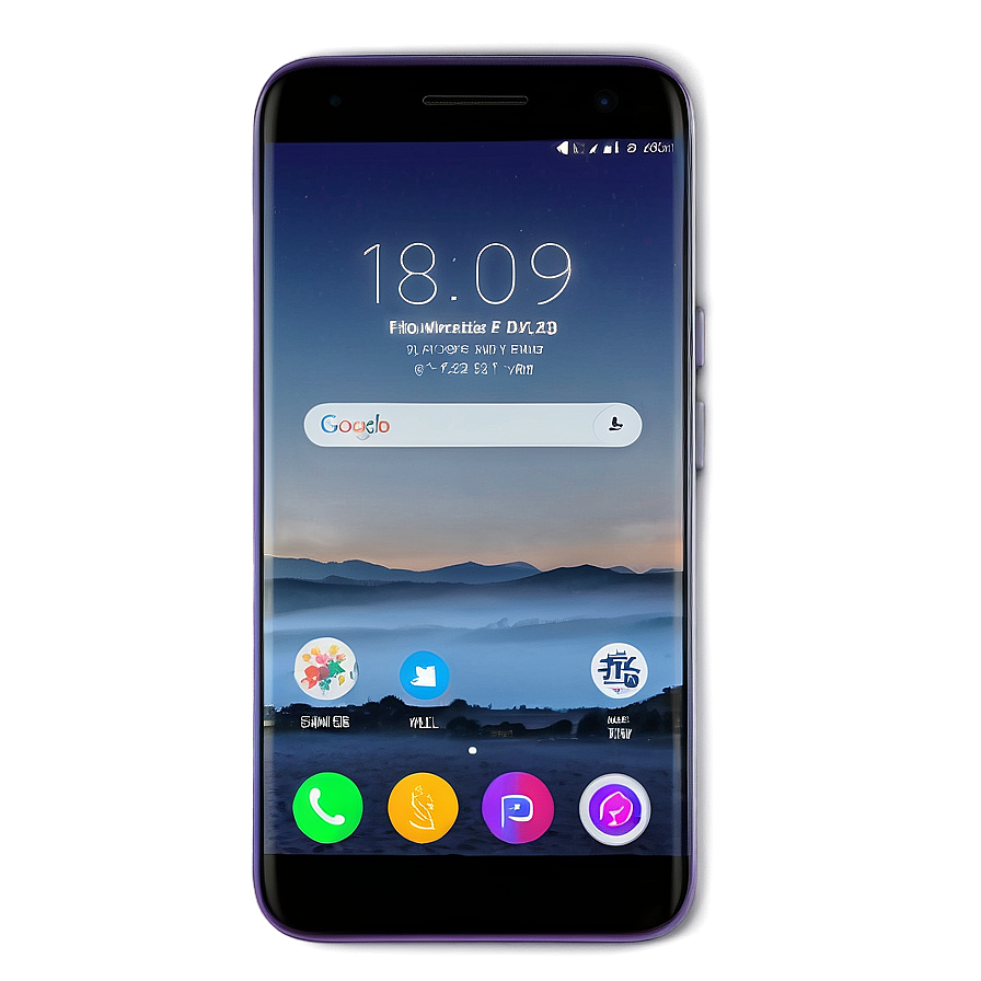 Download Phone With Bezel-less Display Png Oau83 | Wallpapers.com