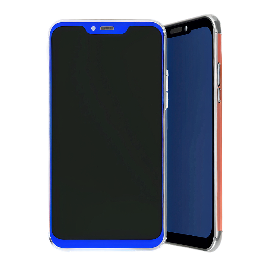 Phone With Bezel-less Display Png Oxl57 PNG