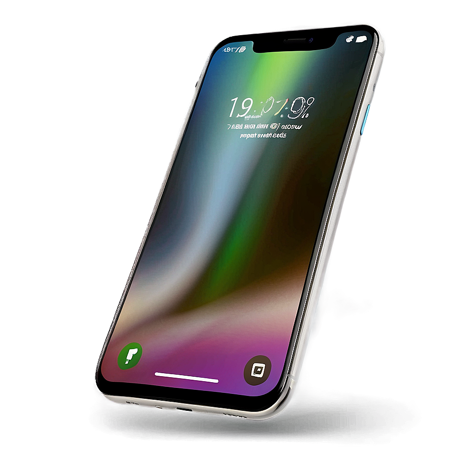 Phone With Notch Display Png Omn23 PNG