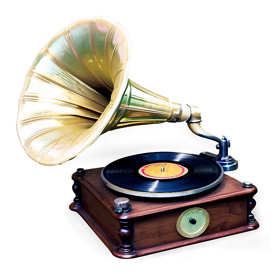 Download Phonograph On Display Png Ndj | Wallpapers.com