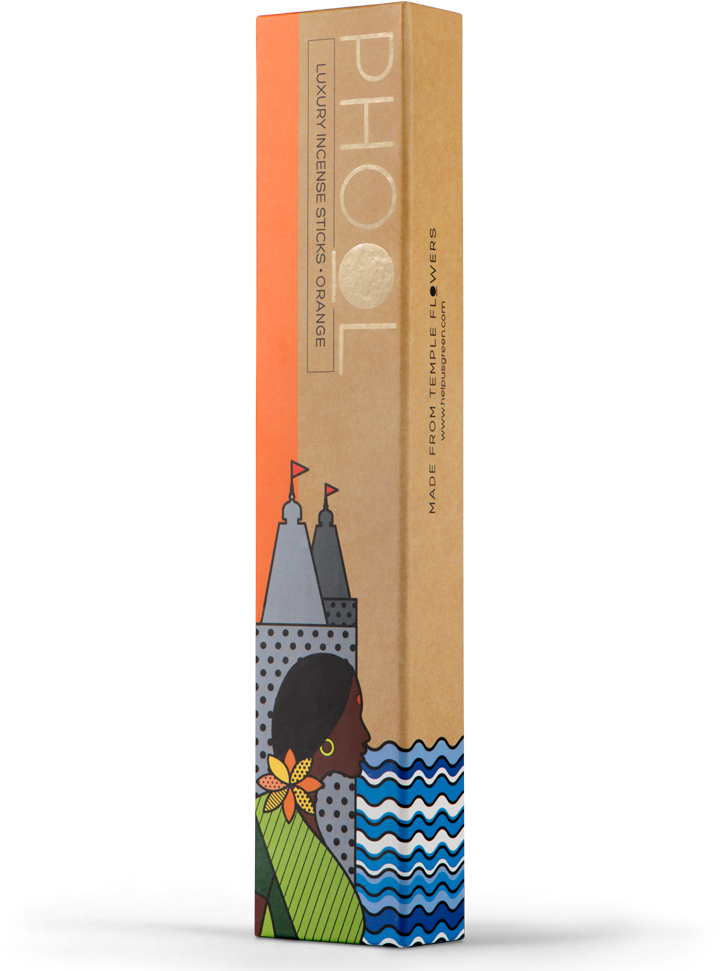 Phool Luxury Incense Sticks Packaging PNG